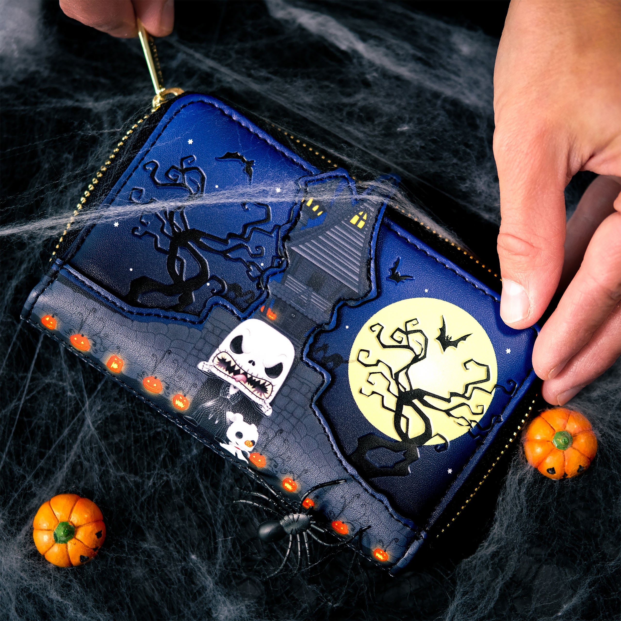 Product image Jack Skellington Glow in the Dark Wallet - Nightmare Before Christmas