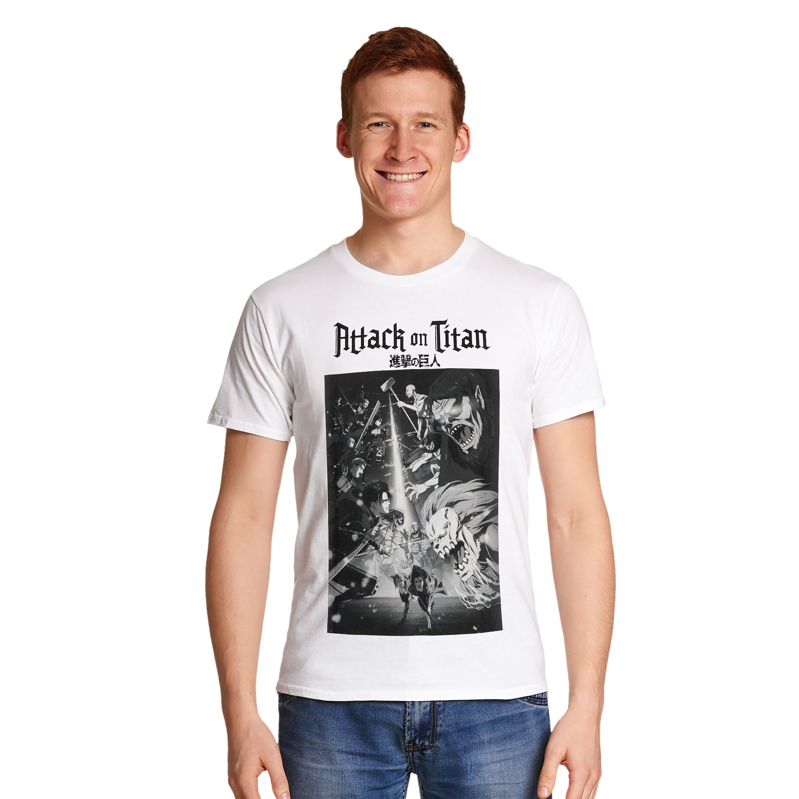 Product image Attack on Titan - Season 4 Poster T-Shirt white