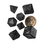 Product image Witcher - Geralt RPG Dice Set 7pc with Wolf Collector's Coin