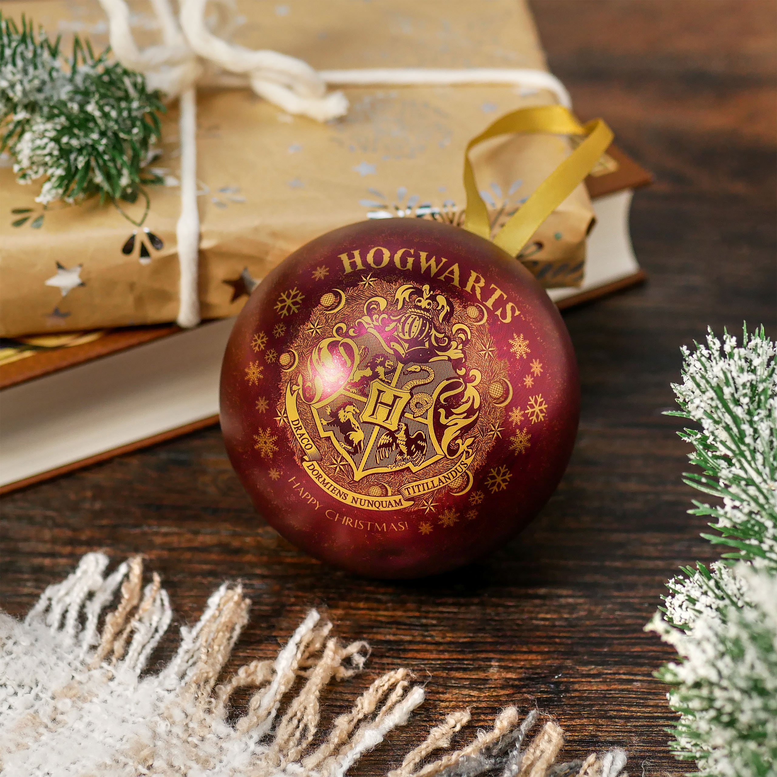Product image Harry Potter - Hogwarts Christmas Bauble with Necklace