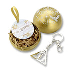 Product image Harry Potter - Christmas ball with Deathly Hallows keychain