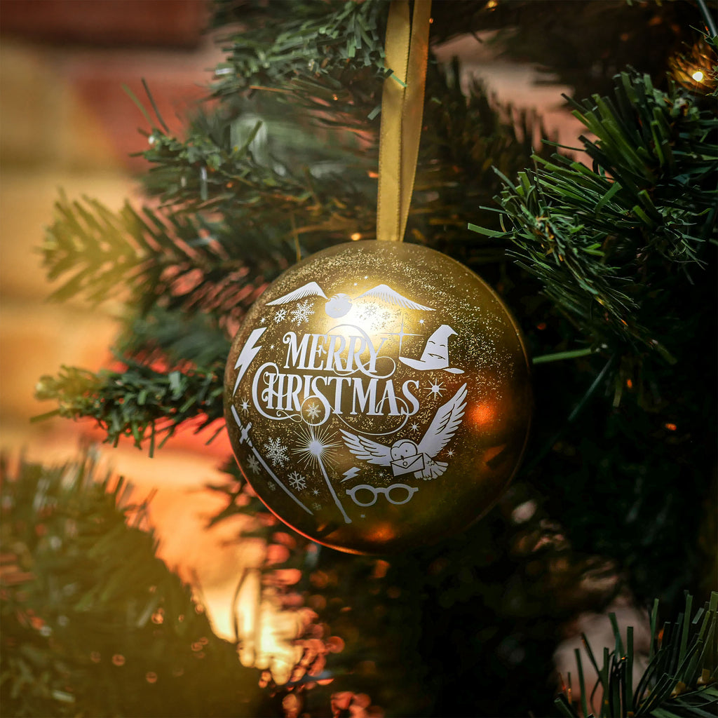 Product image Harry Potter - Christmas ball with Deathly Hallows keychain