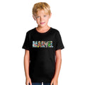 Product image Marvel - Comic Logo T-Shirt Kids Black