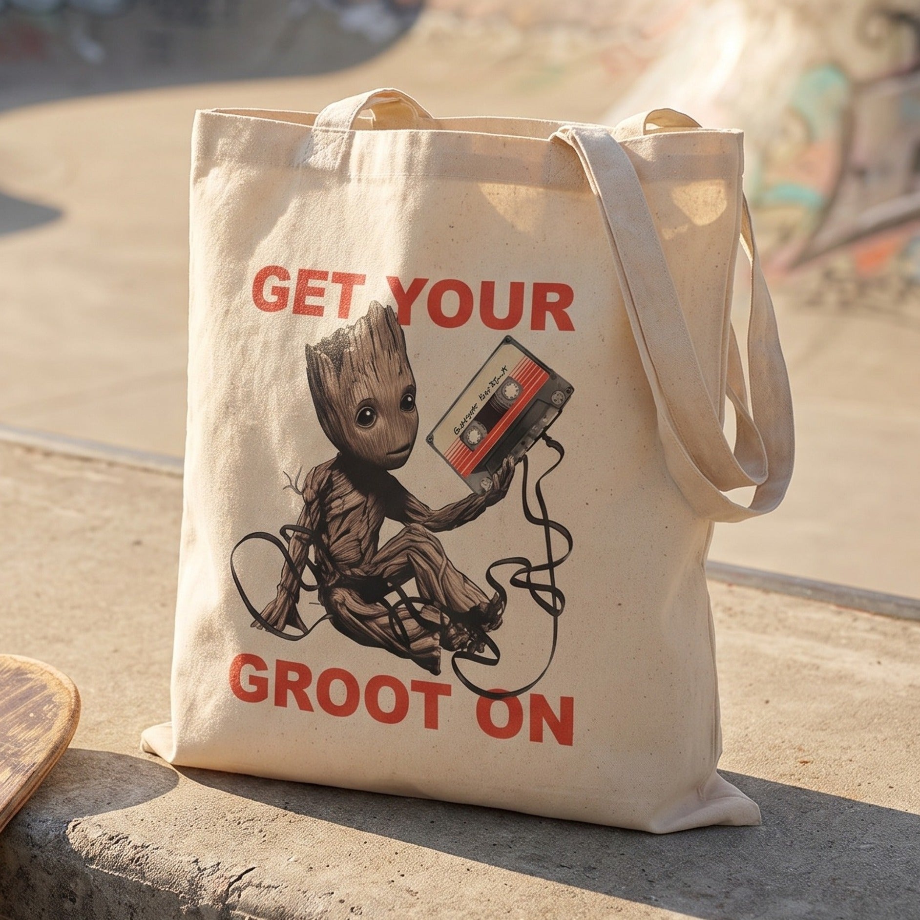 Product image Guardians of the Galaxy - Get Your Groot On Jute Bag