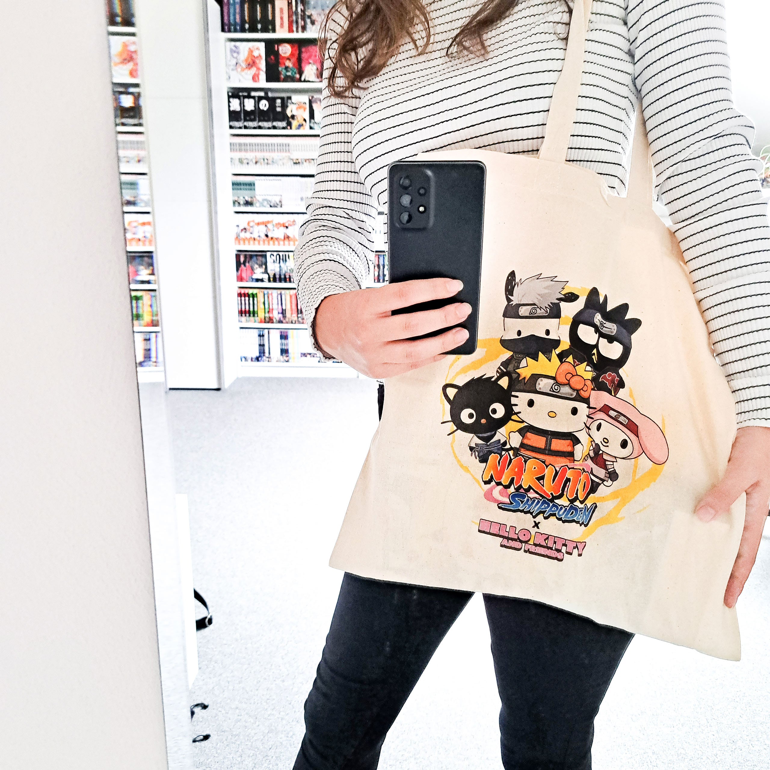 Product image Naruto Shippuden x Hello Kitty and Friends Tote Bag