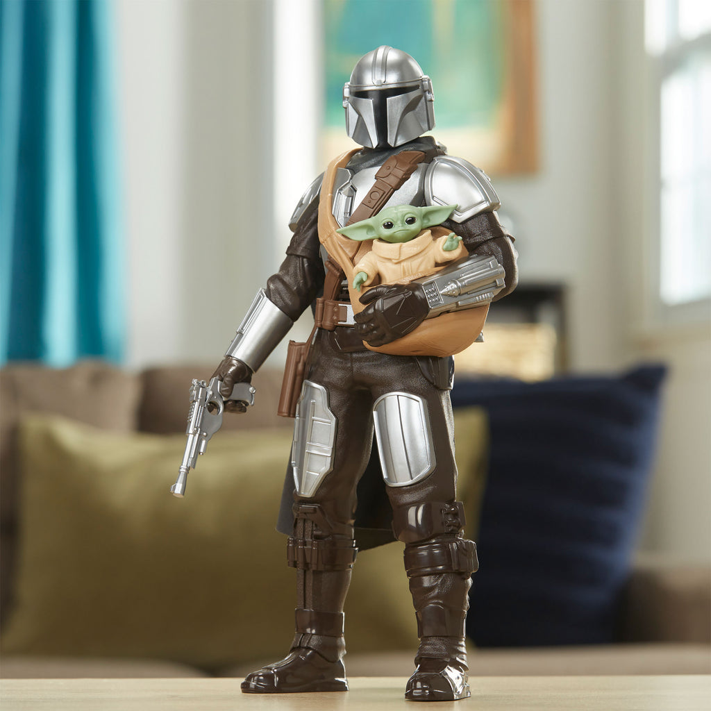Product image Mando and Grogu Interactive Action Figure Set - Star Wars The Mandalorian