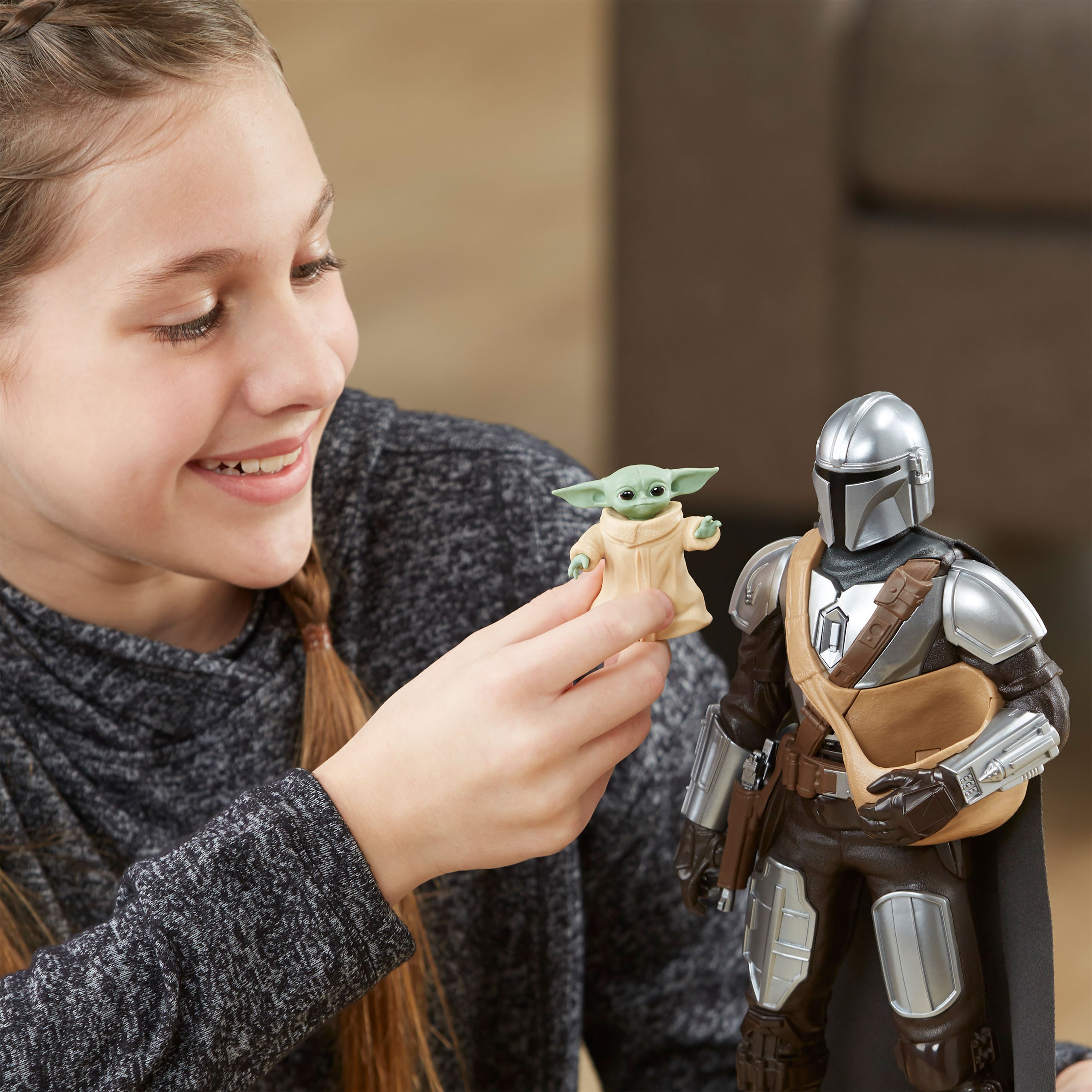 Product image Mando and Grogu Interactive Action Figure Set - Star Wars The Mandalorian