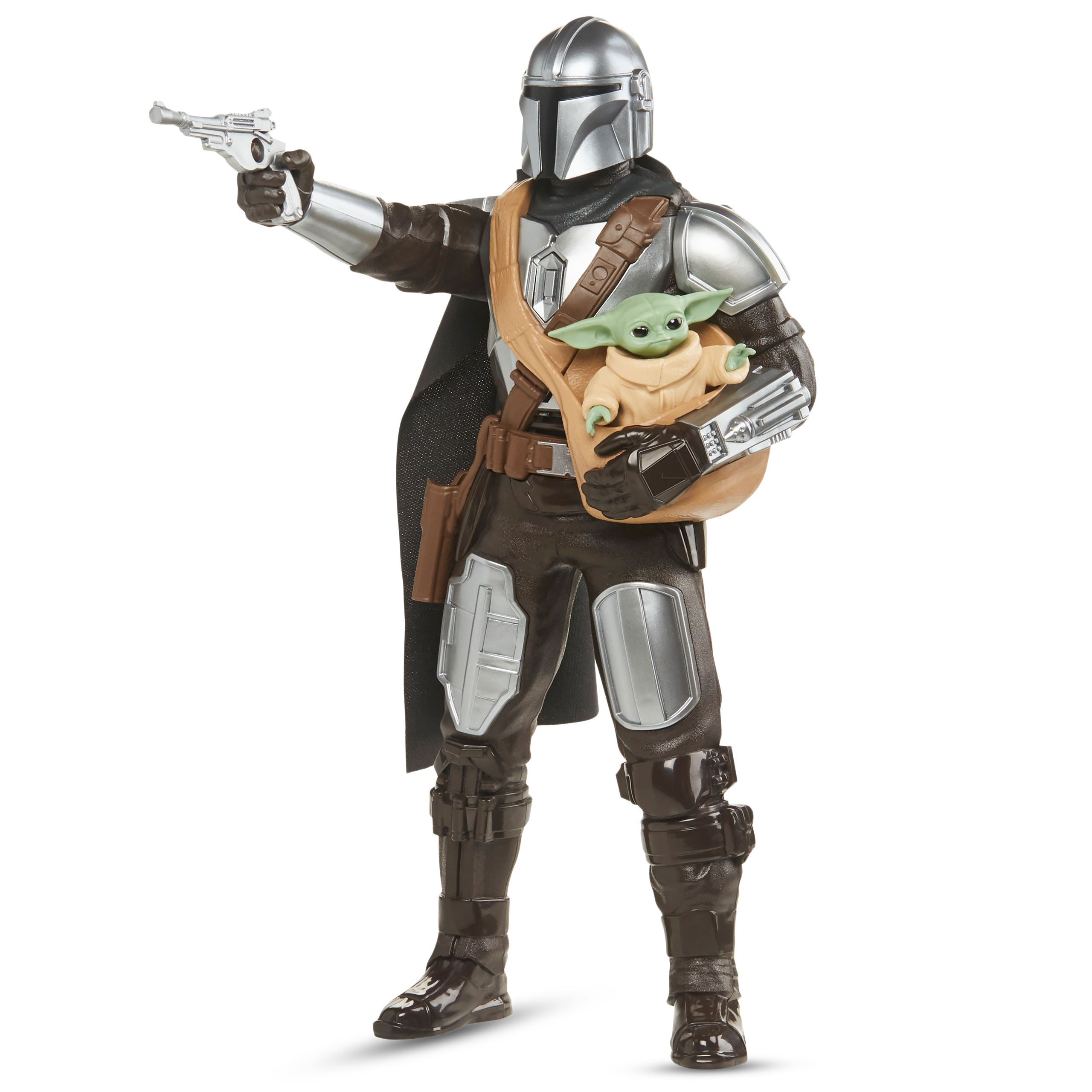 Product image Mando and Grogu Interactive Action Figure Set - Star Wars The Mandalorian