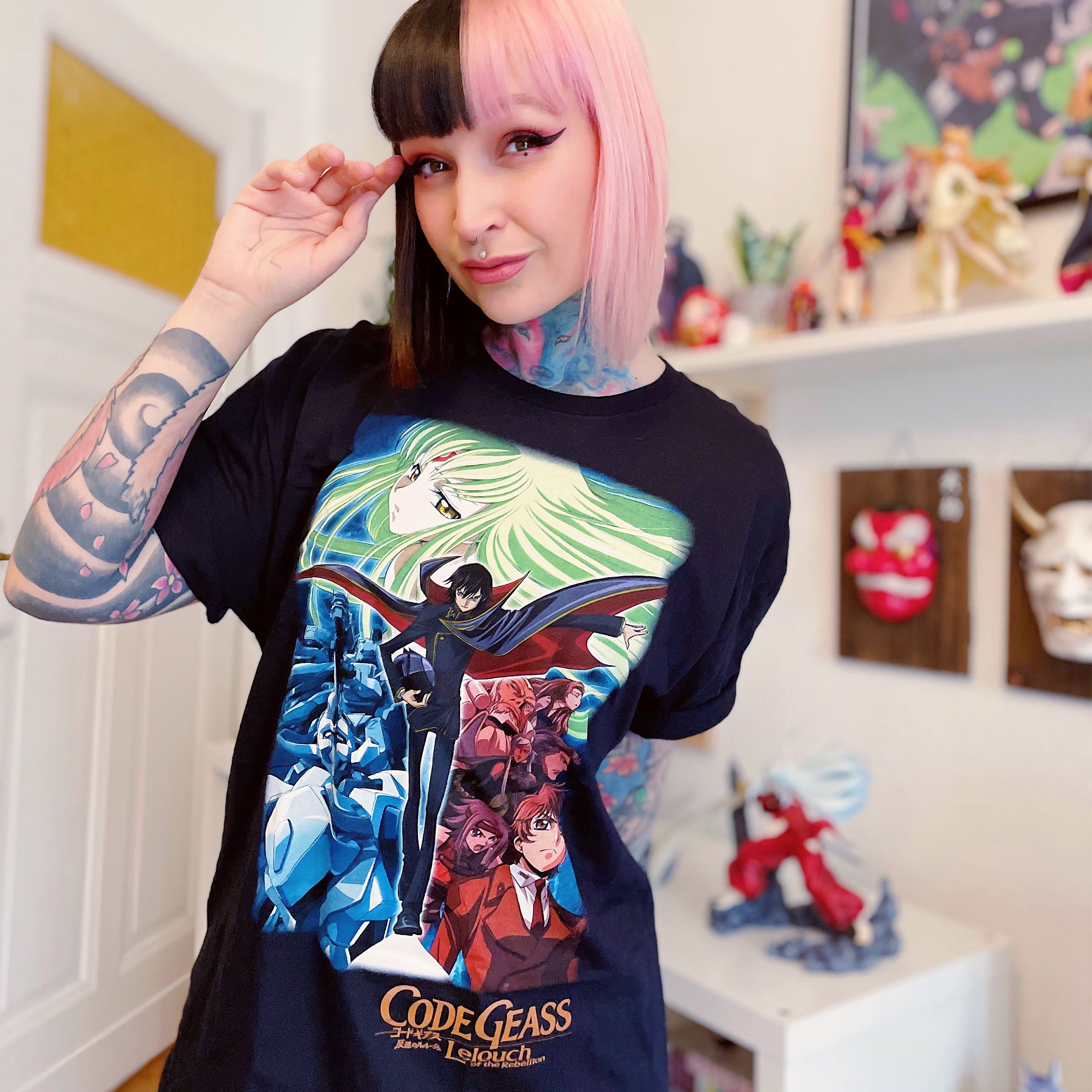 Product image Code Geass - Poster T-Shirt black