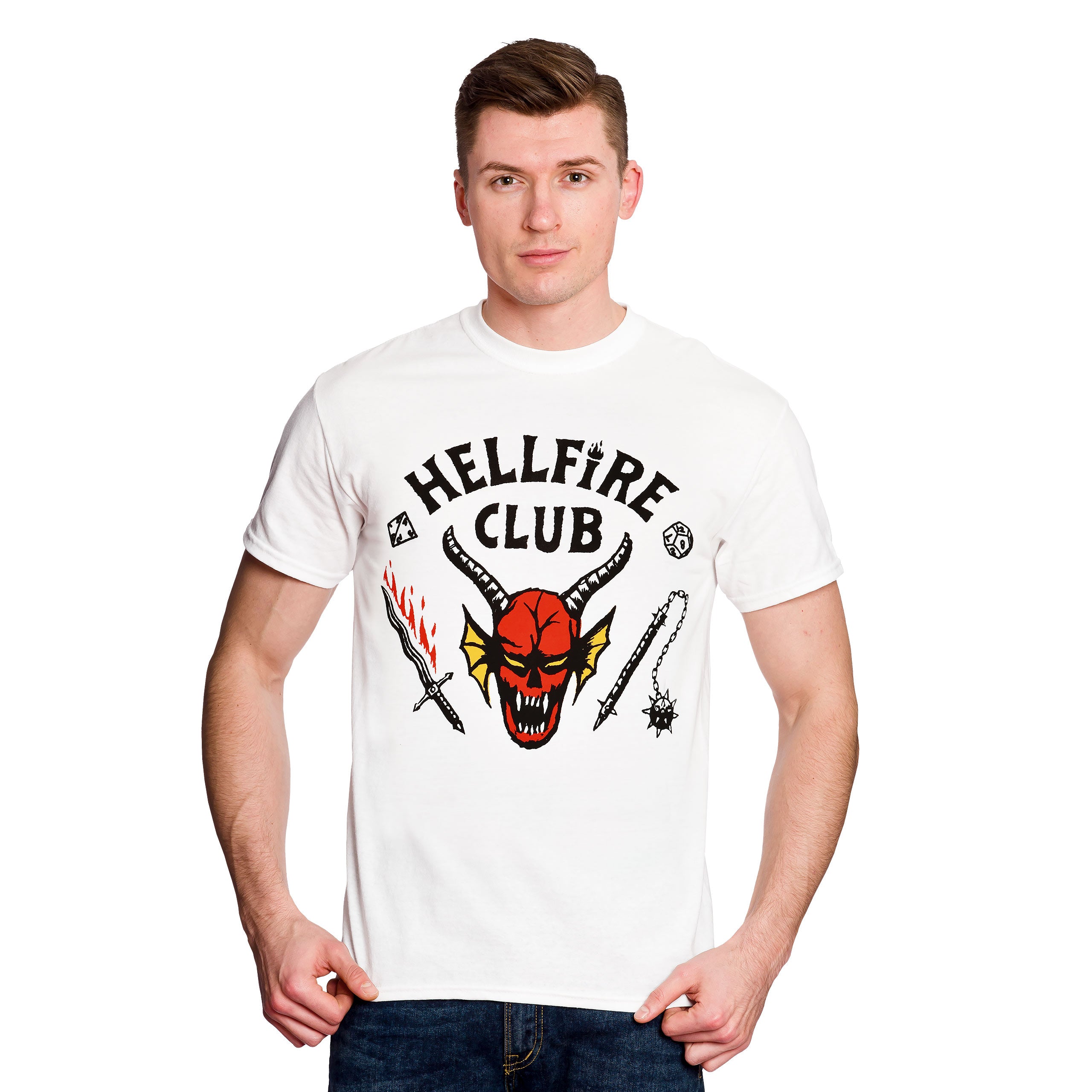 Product image Stranger Things - Hellfire Club Logo T-Shirt white