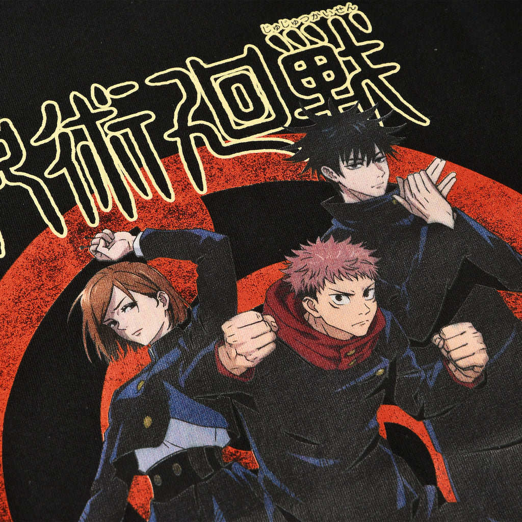 Product image Jujutsu Kaisen - Yuji, Megumi, Nobara T-Shirt black