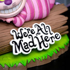 Product image Cheshire Cat All Mad Here Diorama Figure - Alice in Wonderland