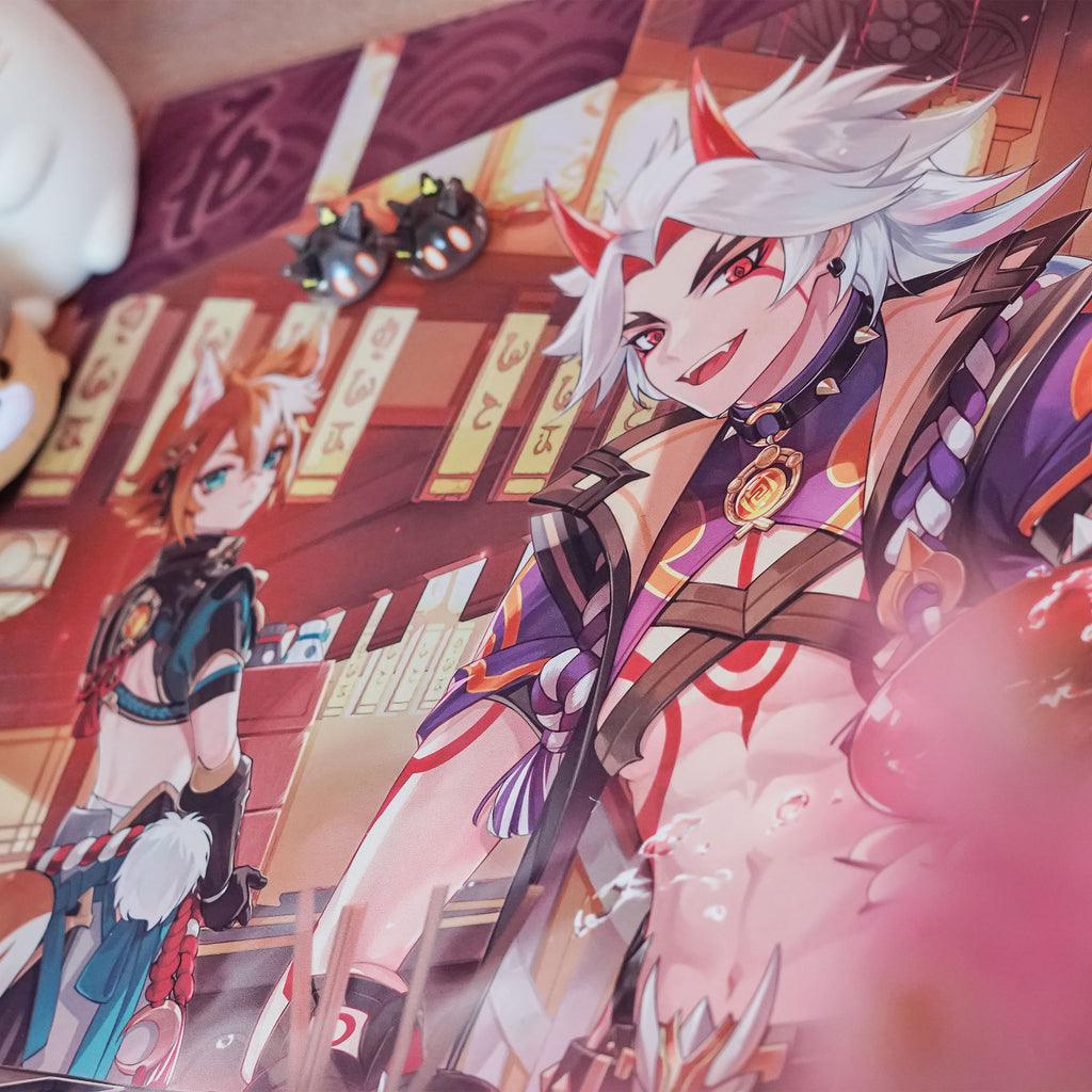 Product image Genshin Impact - Arataki Itto & Gorou Mousepad
