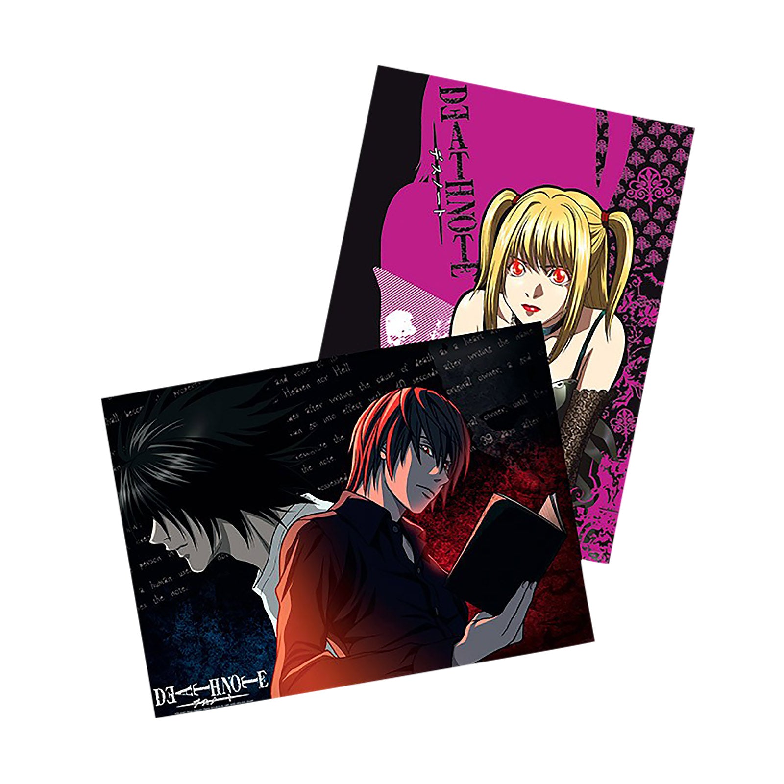 Product image Death Note - L vs. Light & Misa Chibi Poster 2-piece Set
