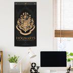 Product image Harry Potter - Hogwarts Crest Wall Scroll Black