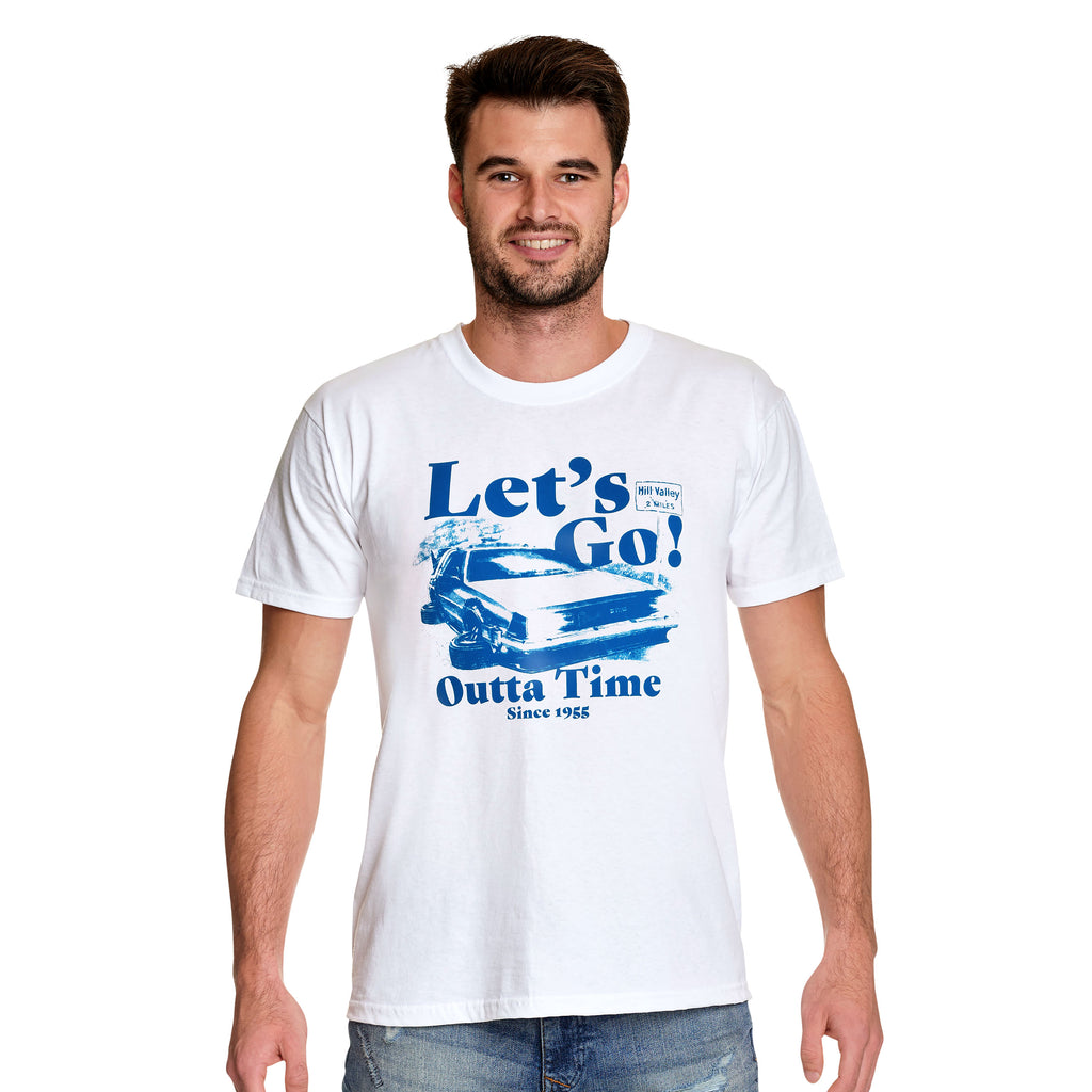 Product image Back to the Future - Let's Go T-Shirt white