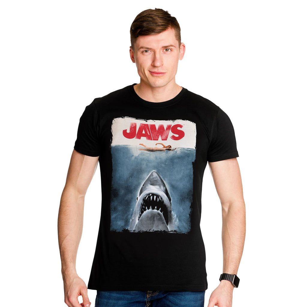 Product image The White Shark - Jaws Poster Shirt Black