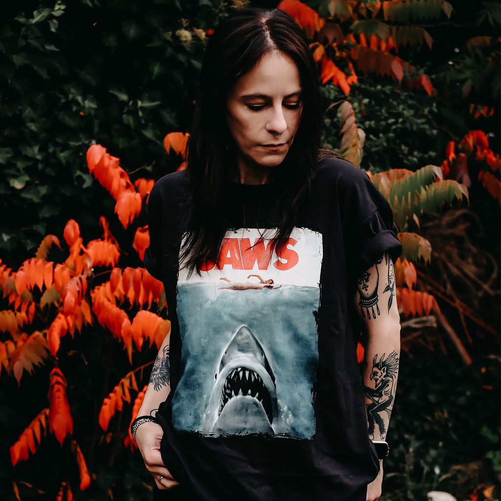 Product image The White Shark - Jaws Poster Shirt Black