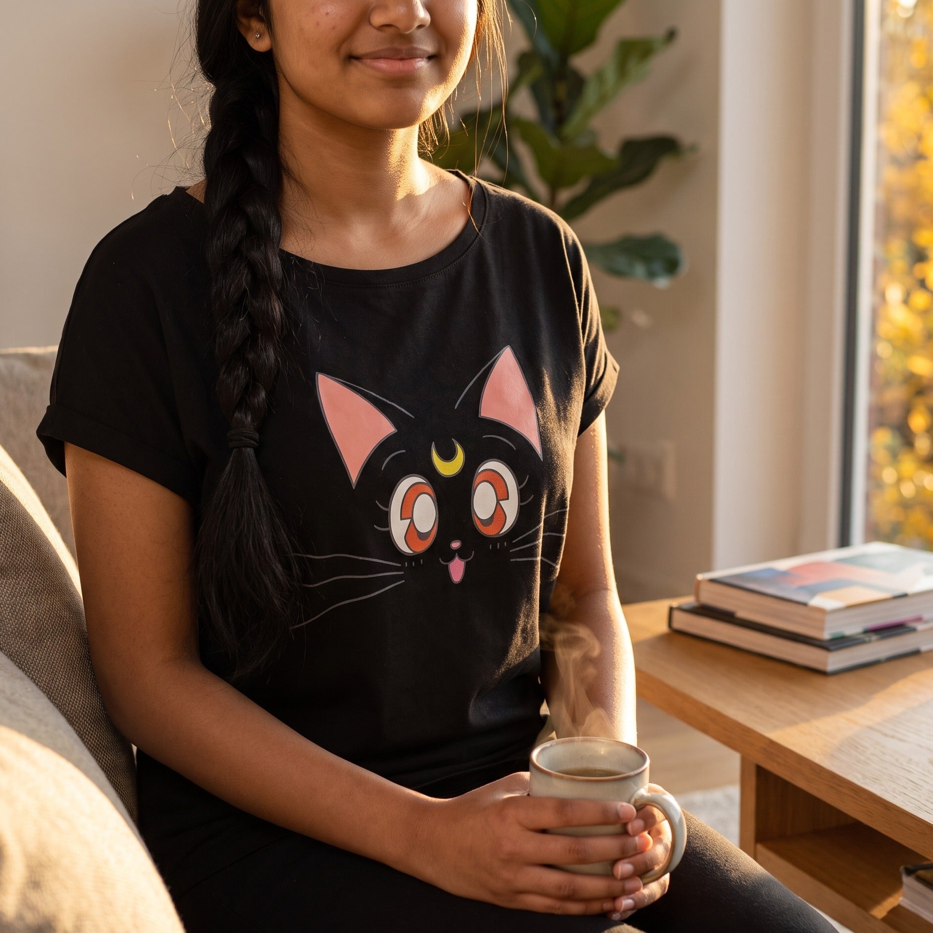 Product image Sailor Moon - Luna Women's T-Shirt Black
