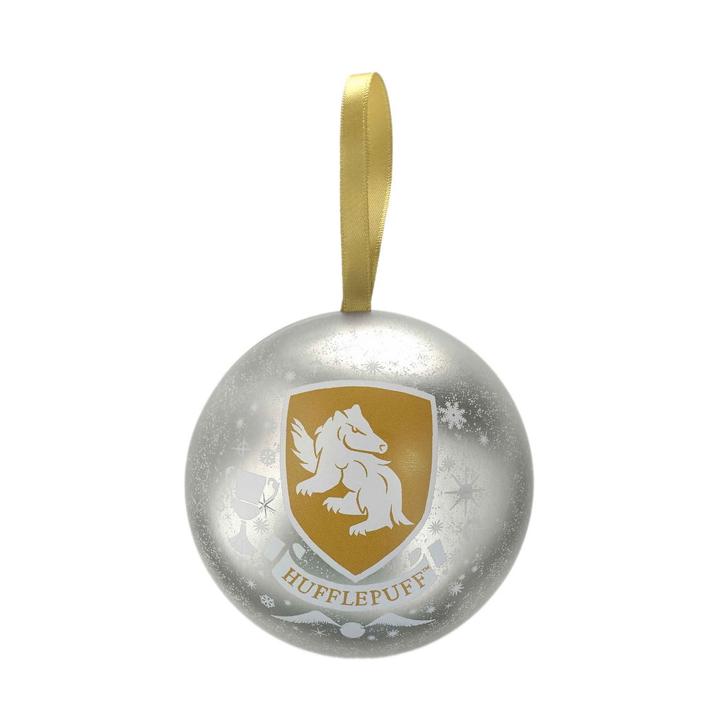 Product image Harry Potter - Christmas ball with Hufflepuff crest necklace