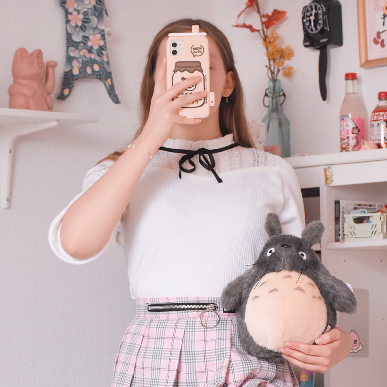 Product image Totoro Plush Figure Grey