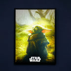 Product image Grogu mural with light - Star Wars The Mandalorian