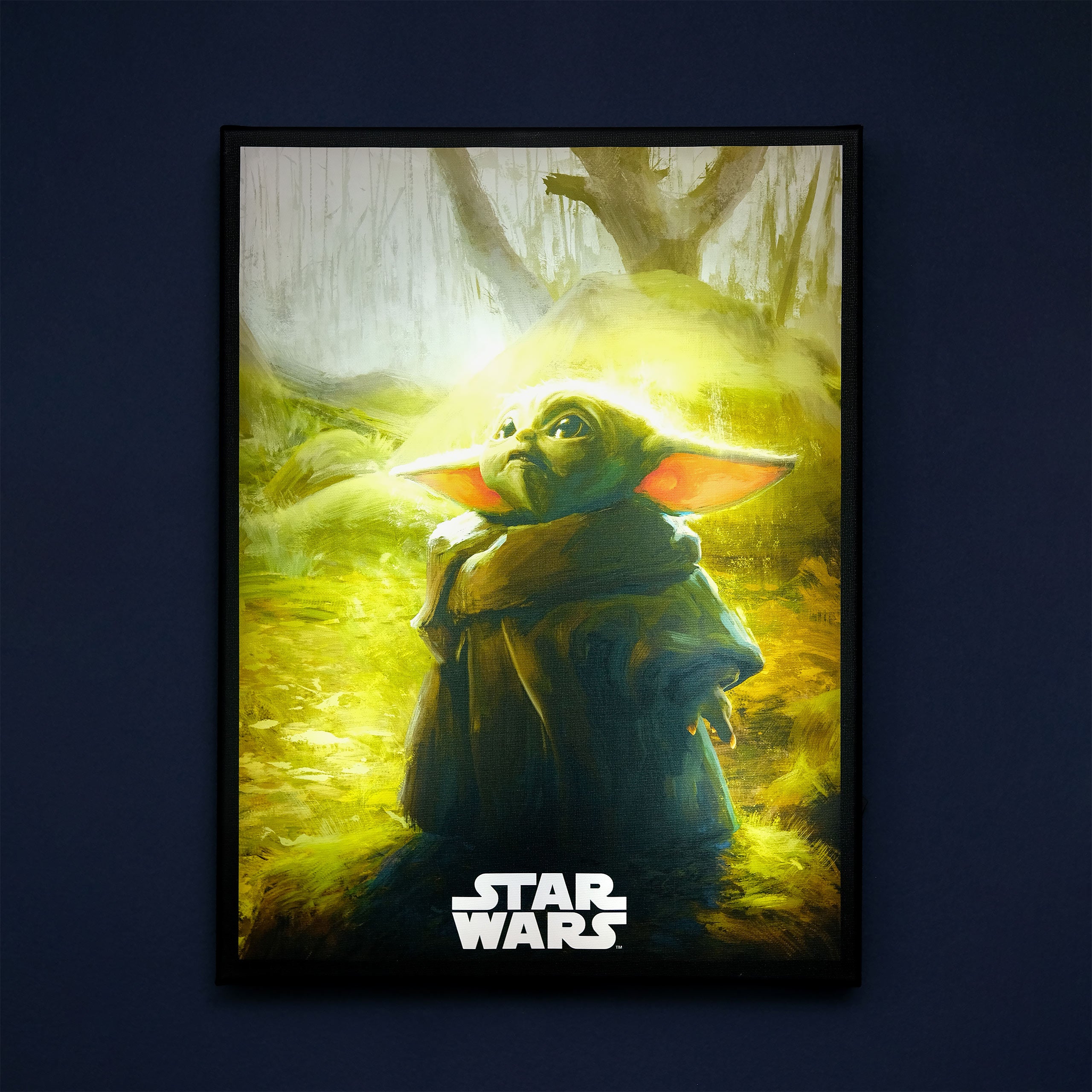 Product image Grogu mural with light - Star Wars The Mandalorian