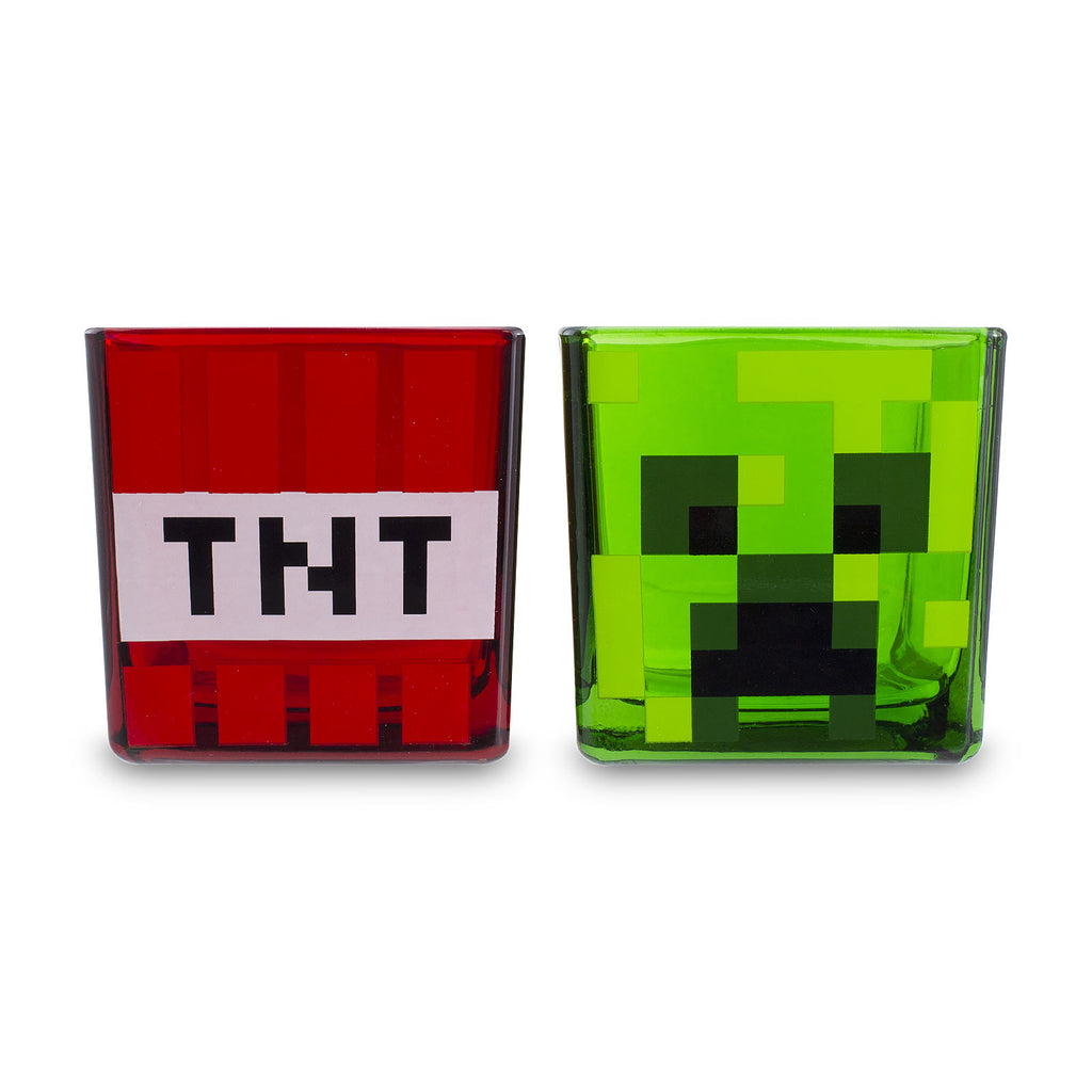 Product image Minecraft - Creeper and TNT Glasses 2-piece Set