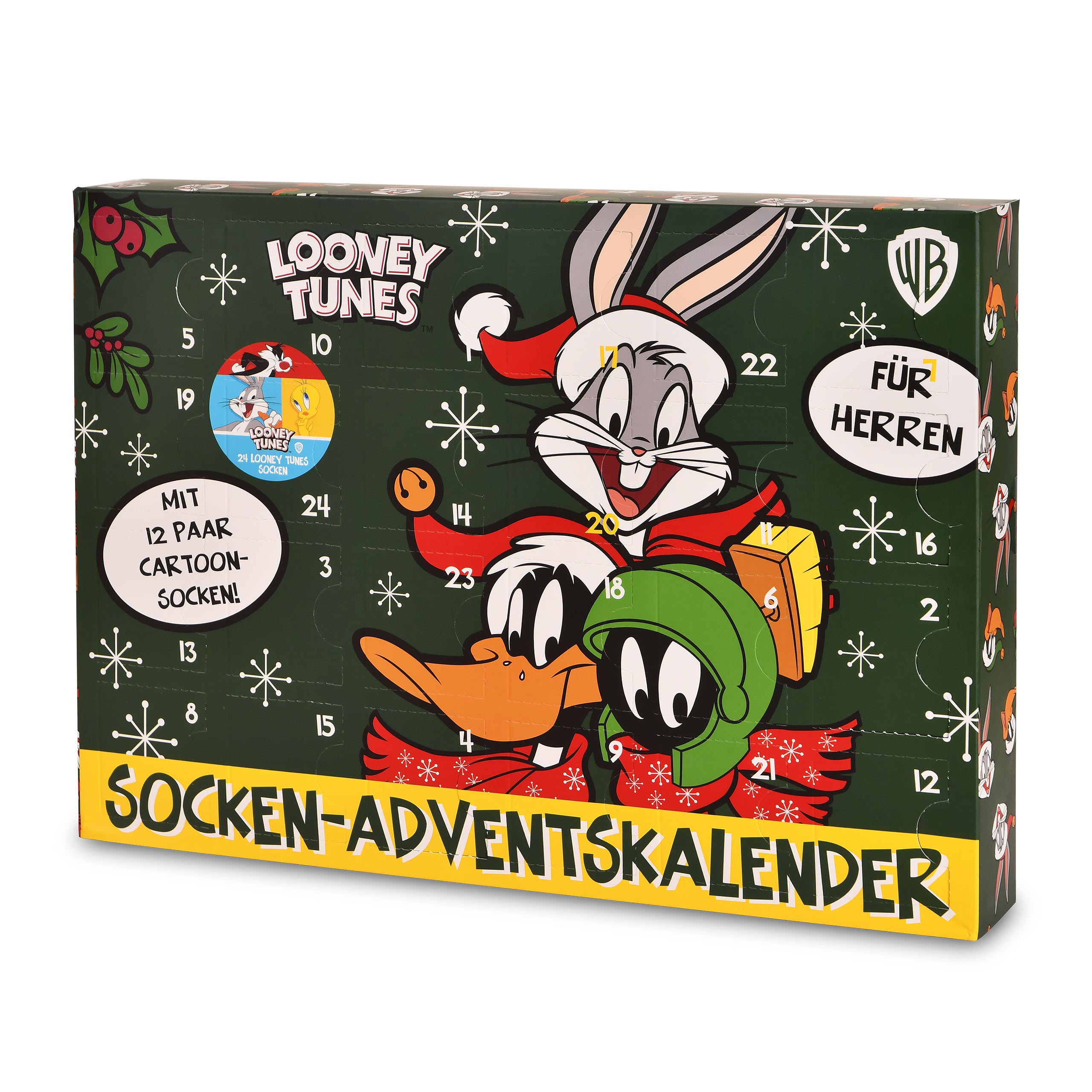 Product image Looney Tunes - Socks Advent Calendar 42-46