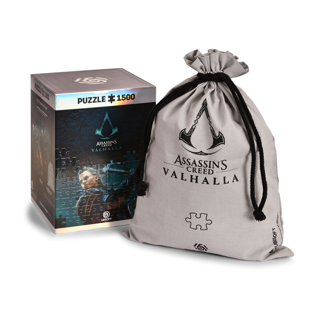 Product image Assassin's Creed Valhalla - Eivor Puzzle with Logo Cloth Bag
