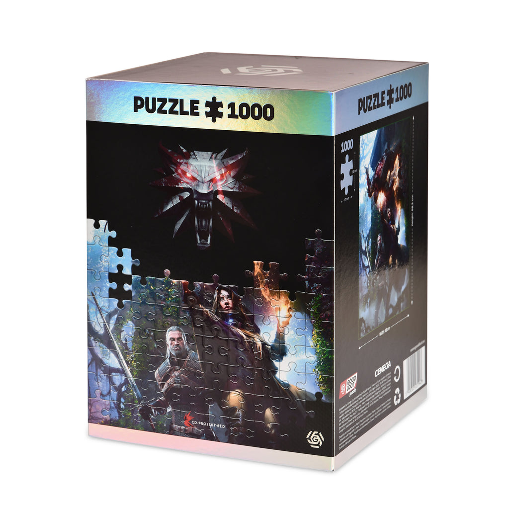 Product image Witcher - Yennefer Puzzle with Logo Cloth Bag