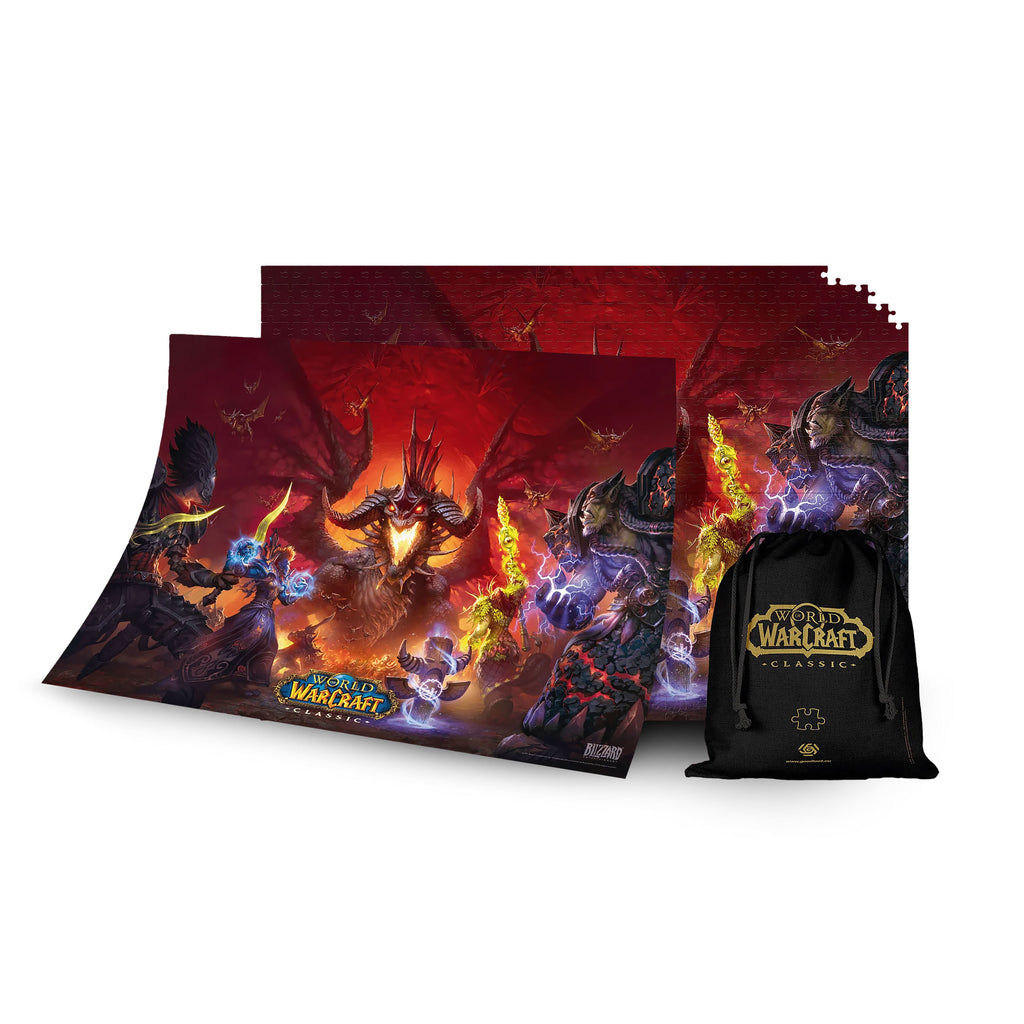 Product image World of Warcraft - Onyxia Puzzle with Logo Fabric Bag