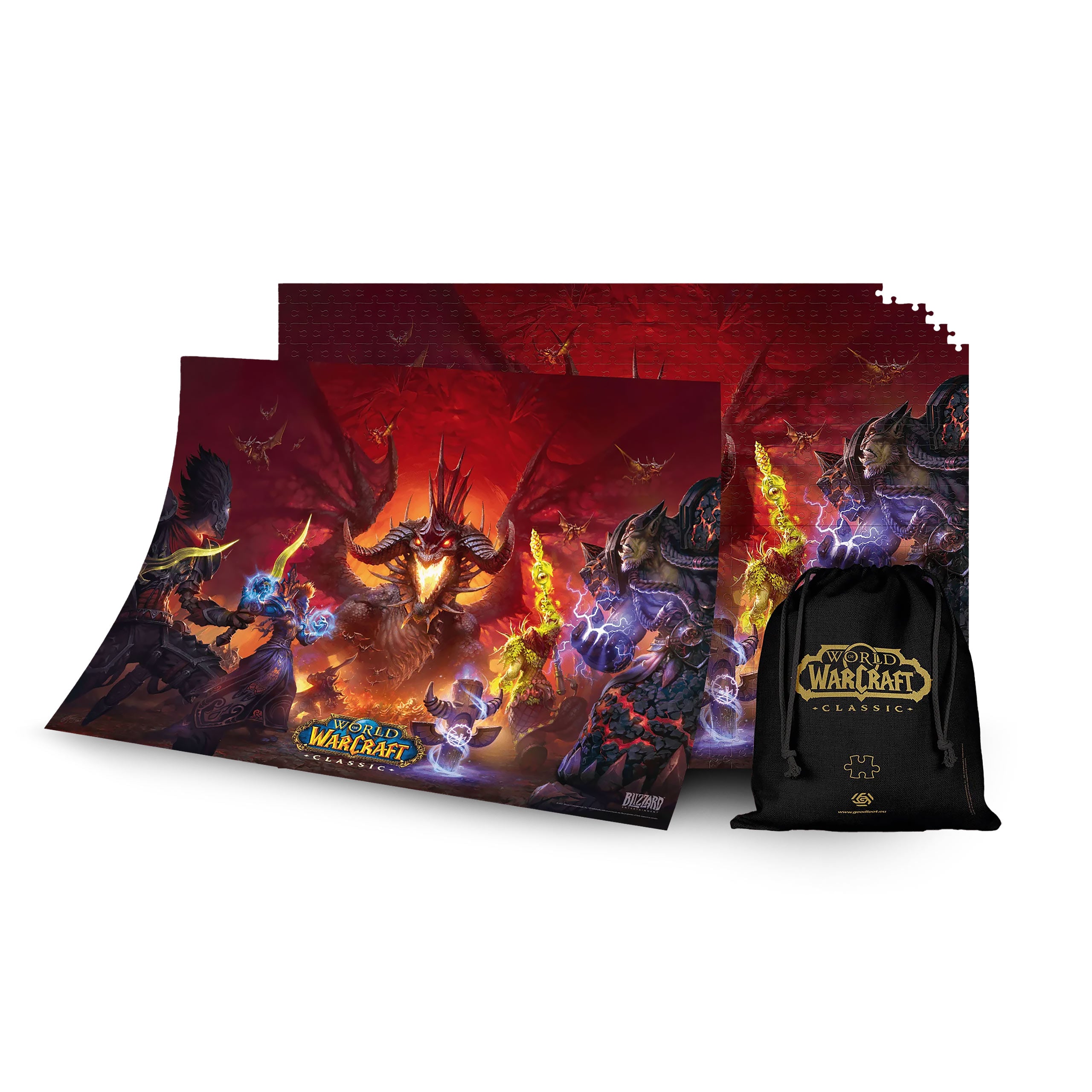 Product image World of Warcraft - Onyxia Puzzle with Logo Fabric Bag