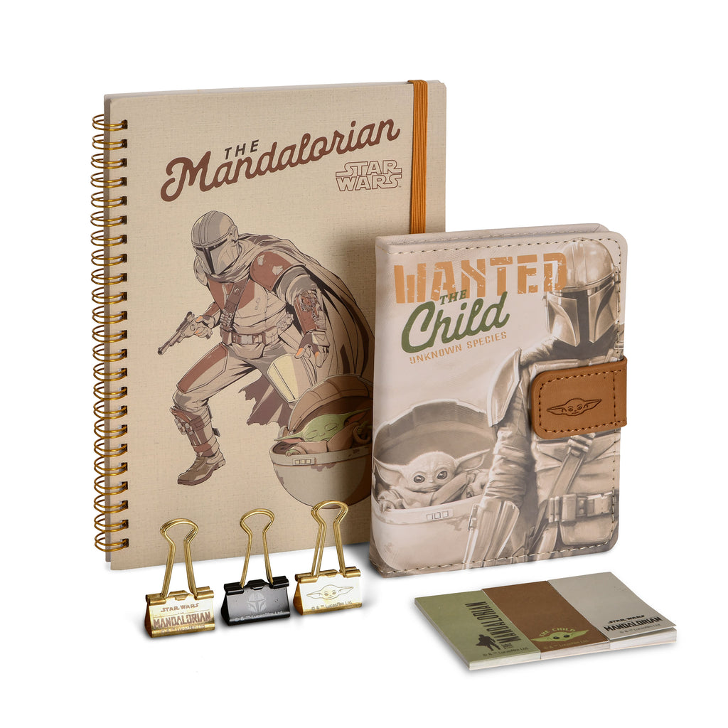 Product image Grogu and Mando Wanted Writing Set - Star Wars The Mandalorian