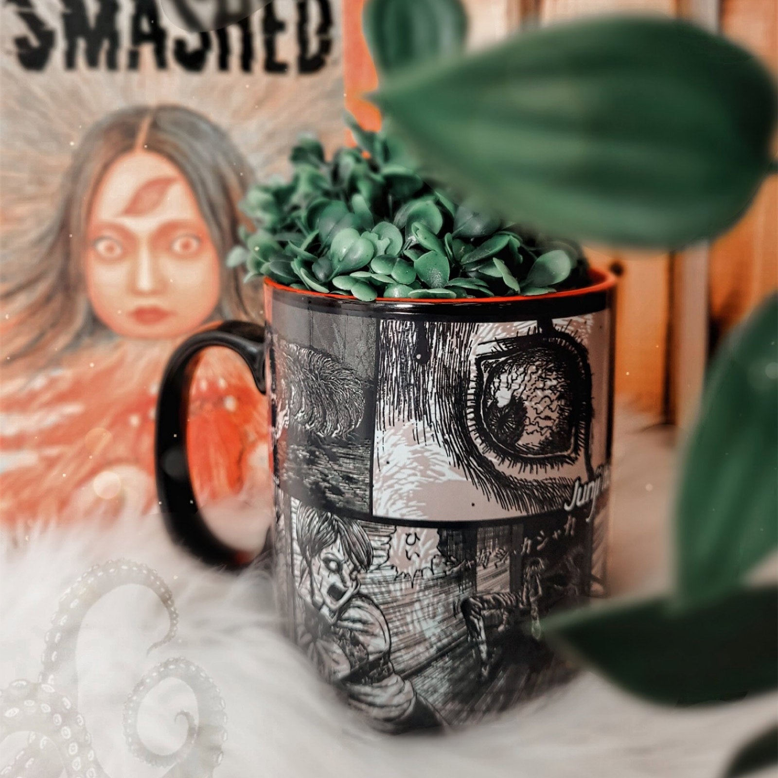 Product image Junji Ito - Honored Ancestor Thermo Effect Cup
