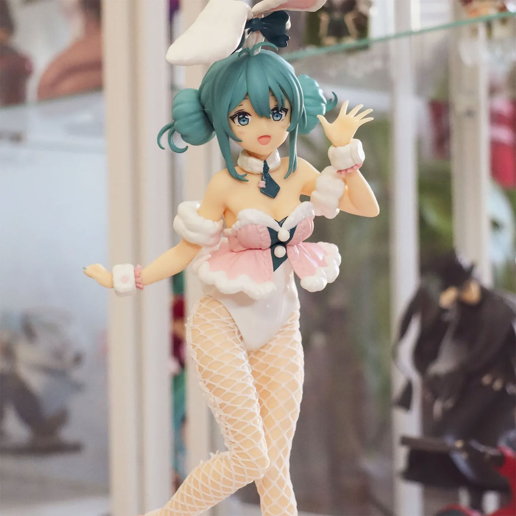 Product image Hatsune Miku - Baby Pink White Rabbit BiCute Bunnies Vocaloid Figure