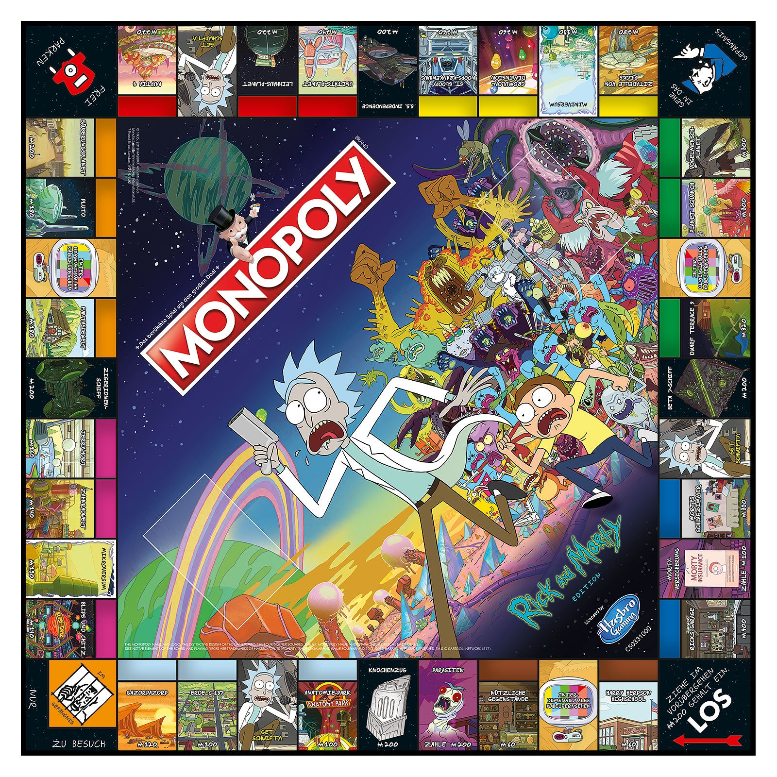 Product image Rick and Morty - Monster Monopoly