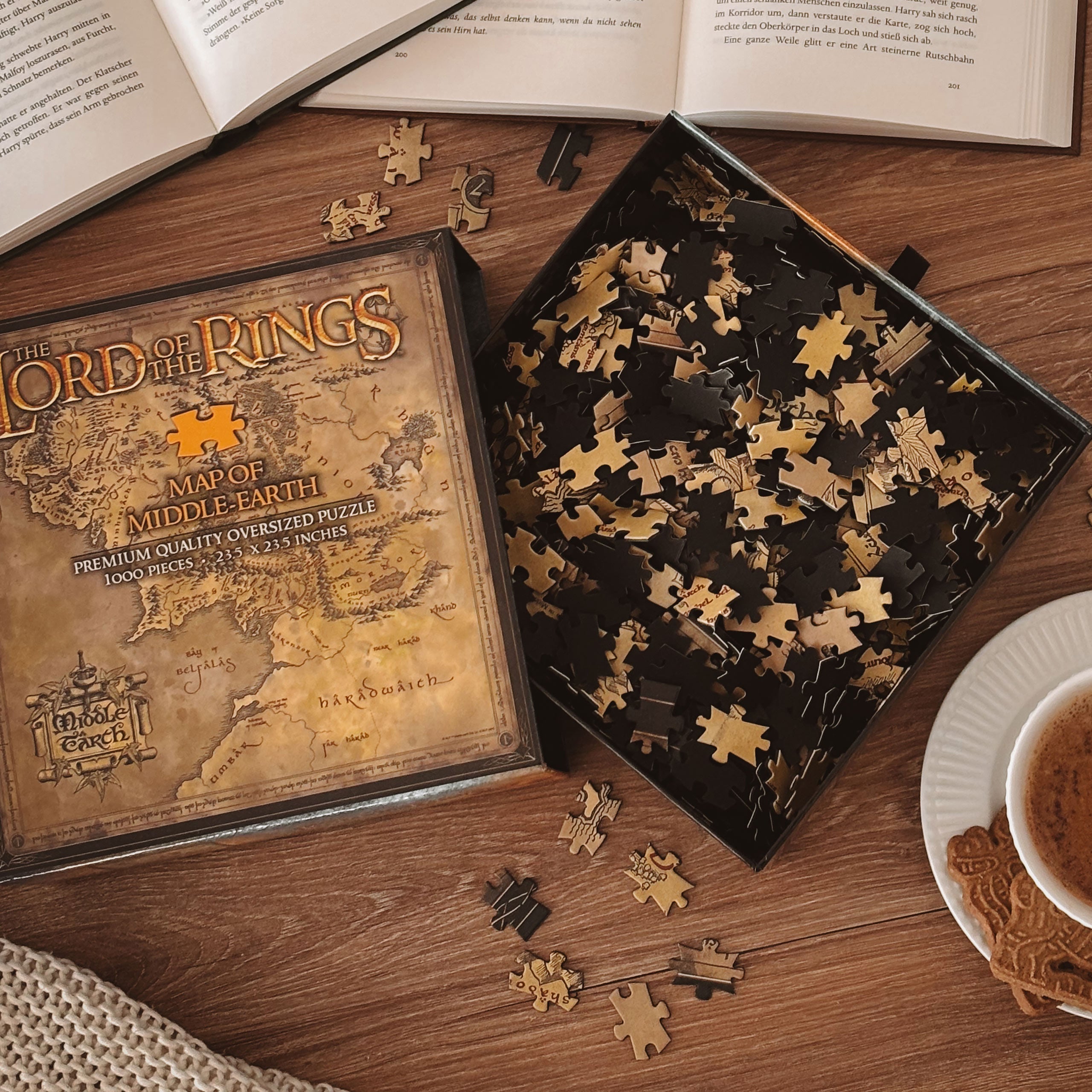 Product image The Lord of the Rings - Map of Middle-earth Puzzle