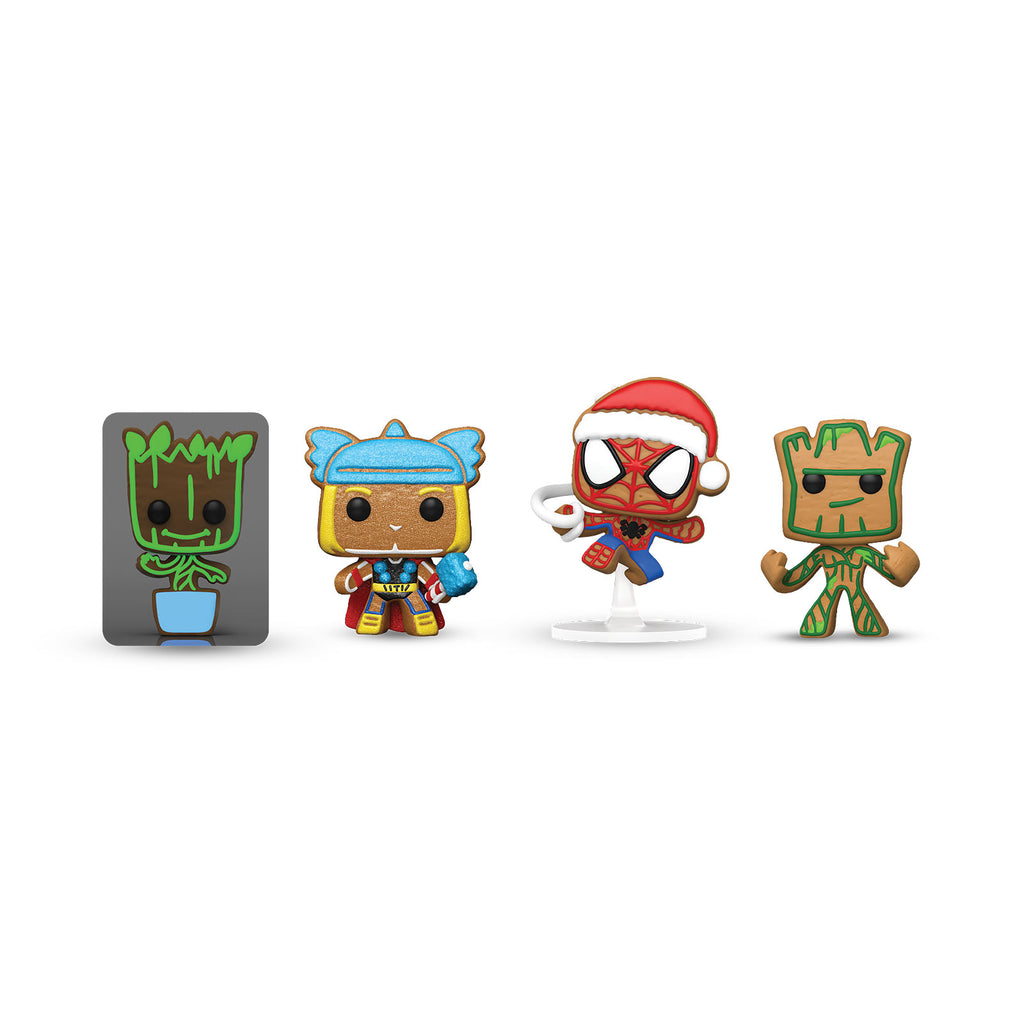 Product image Marvel - Happy Holidays Funko Pocket Pop 4-piece Figure Set