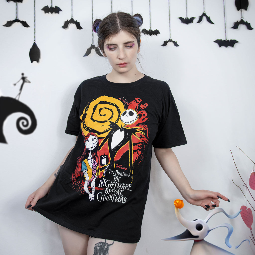 Product image Nightmare Before Christmas - Jack & Sally T-Shirt Black