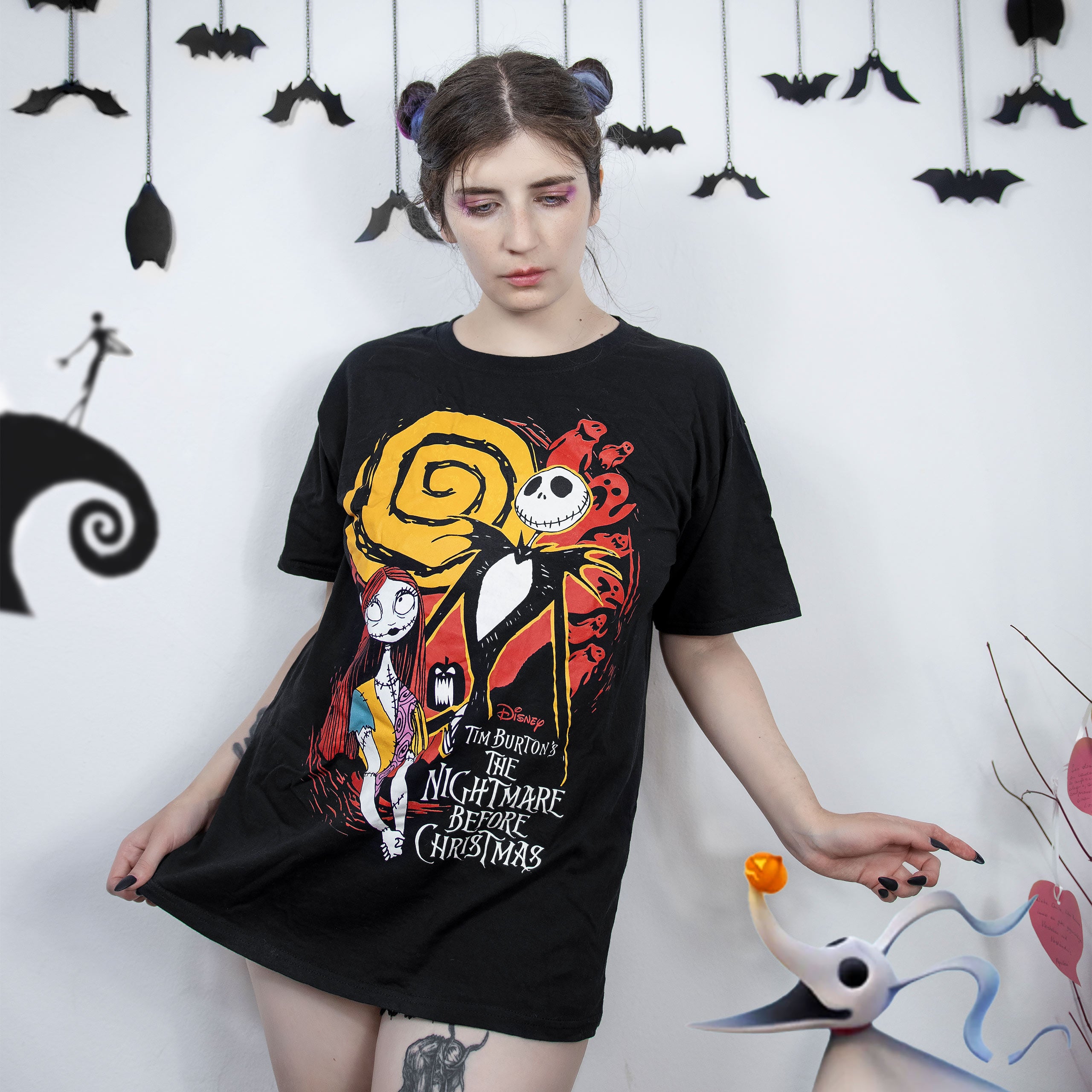 Product image Nightmare Before Christmas - Jack & Sally T-Shirt Black
