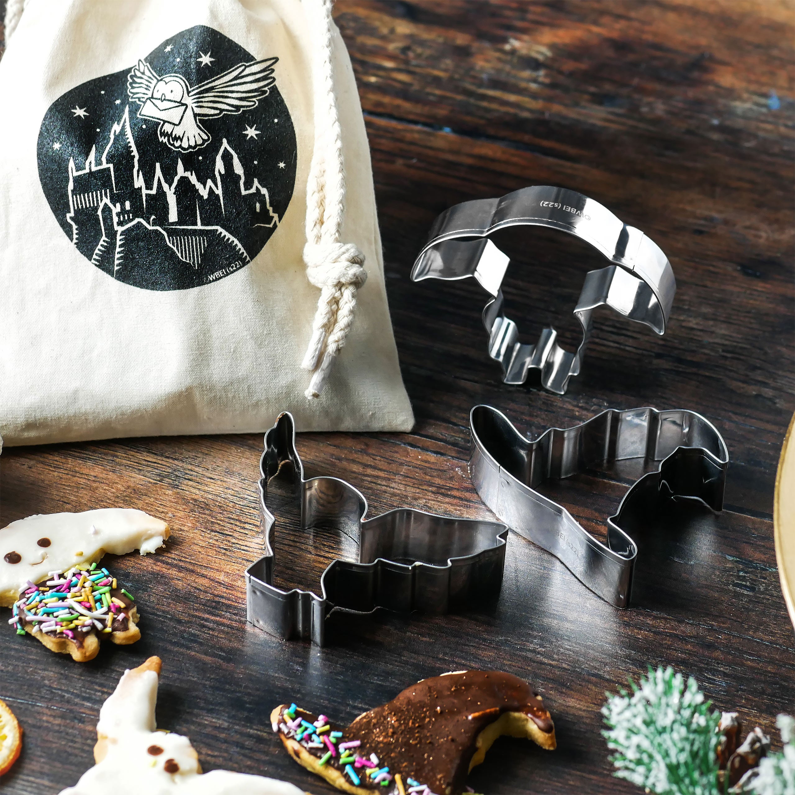 Product image Harry Potter - Cookie Cutter Set in Fabric Bag