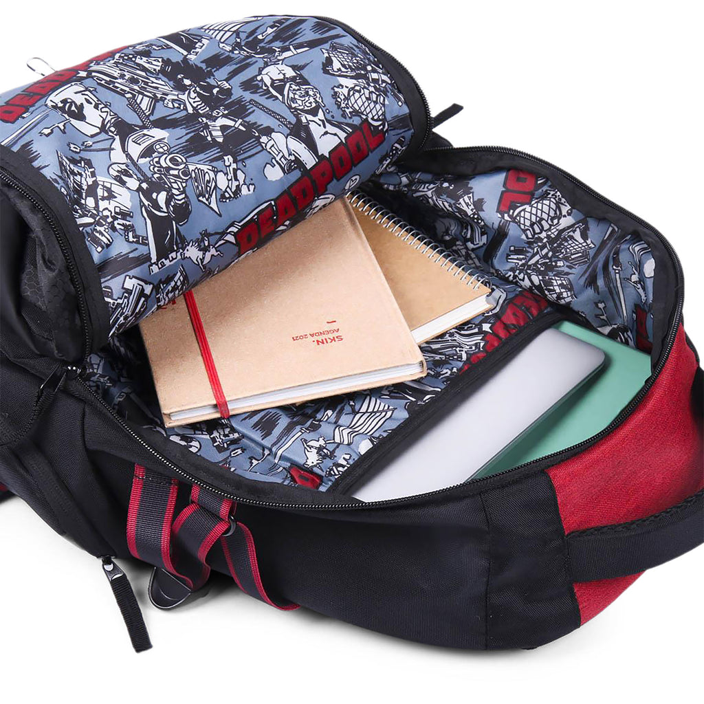 Product image Deadpool Logo Backpack black-red