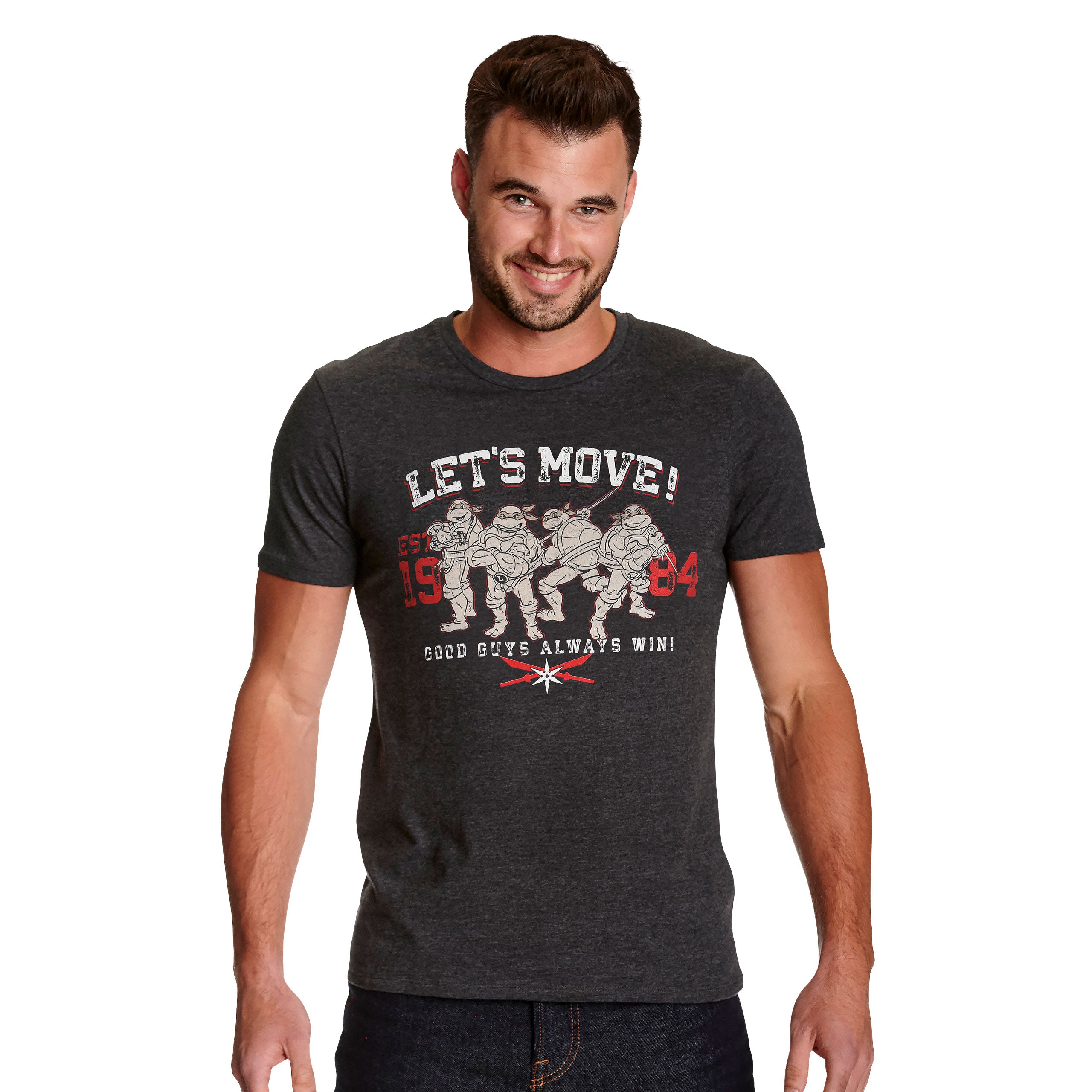 Product image Teenage Mutant Ninja Turtles - Lets Move! T-Shirt black