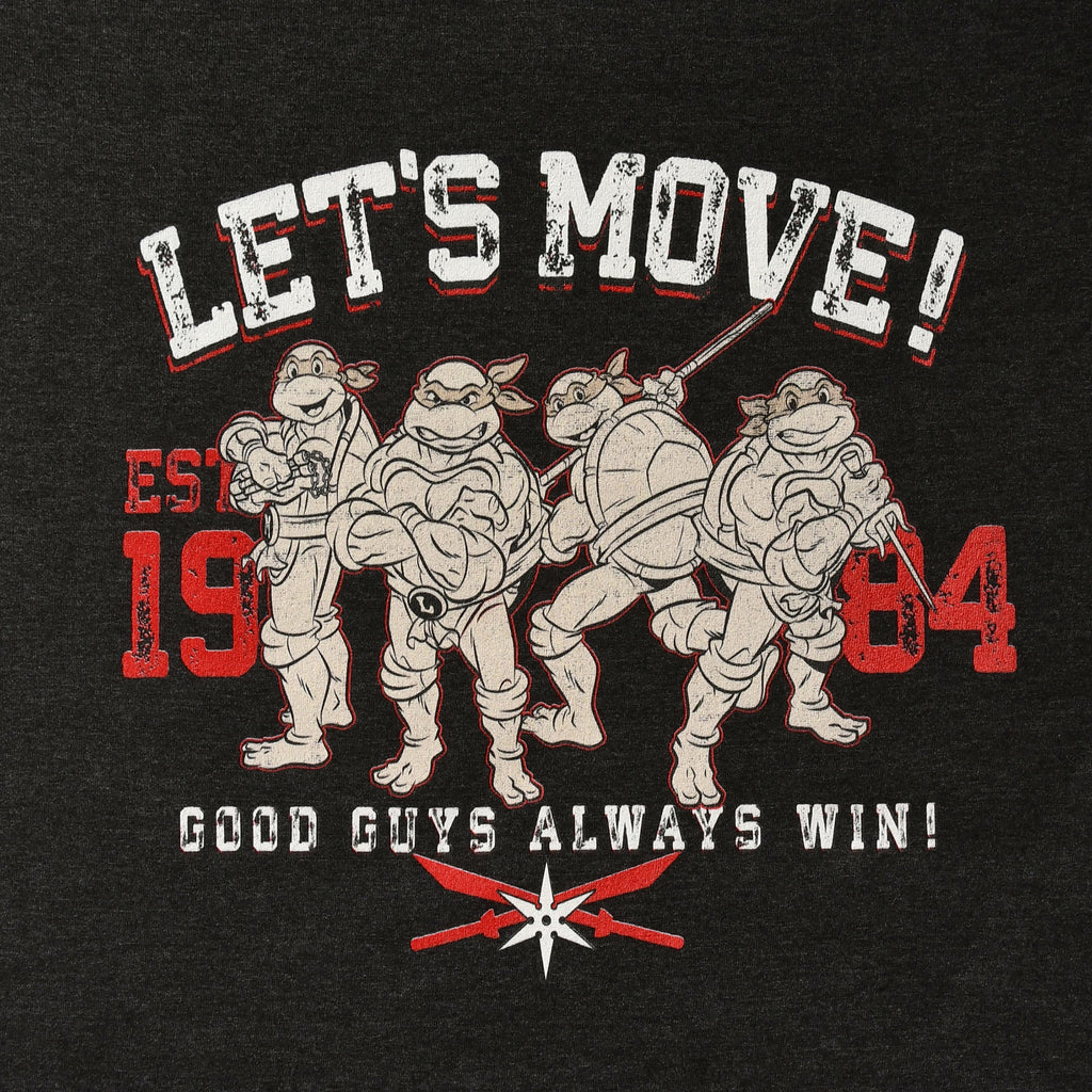 Product image Teenage Mutant Ninja Turtles - Lets Move! T-Shirt black
