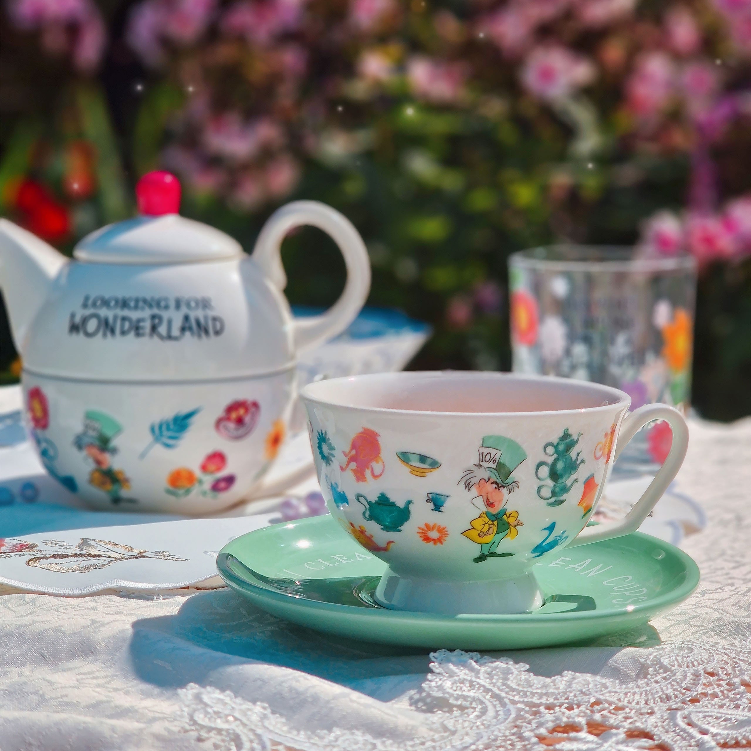Product image Alice in Wonderland - Hatter mug with plate
