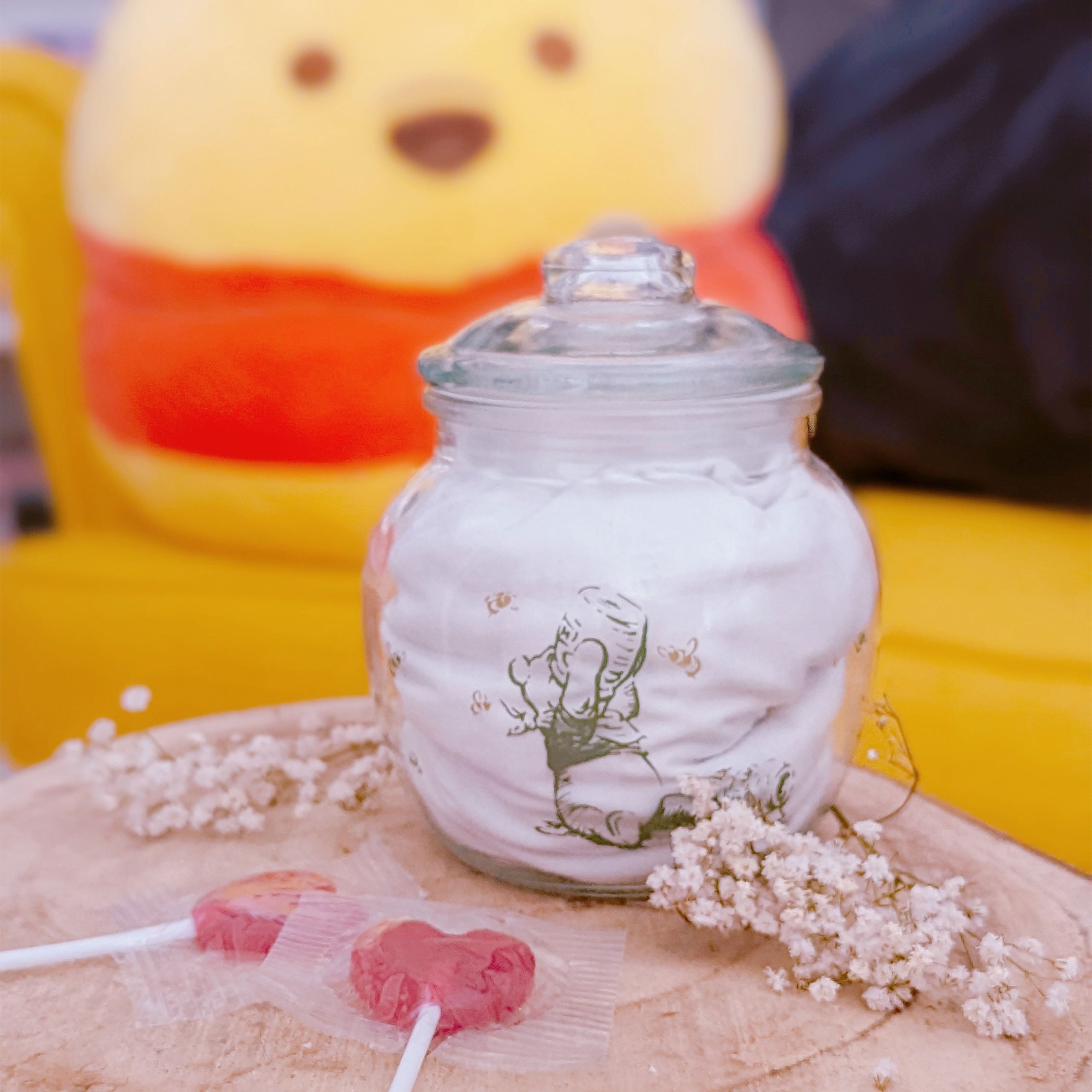 Product image Winnie the Pooh - Honey Pot Glass with Lid