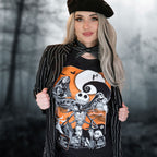 Product image Nightmare Before Christmas - Orange Moon T-Shirt black
