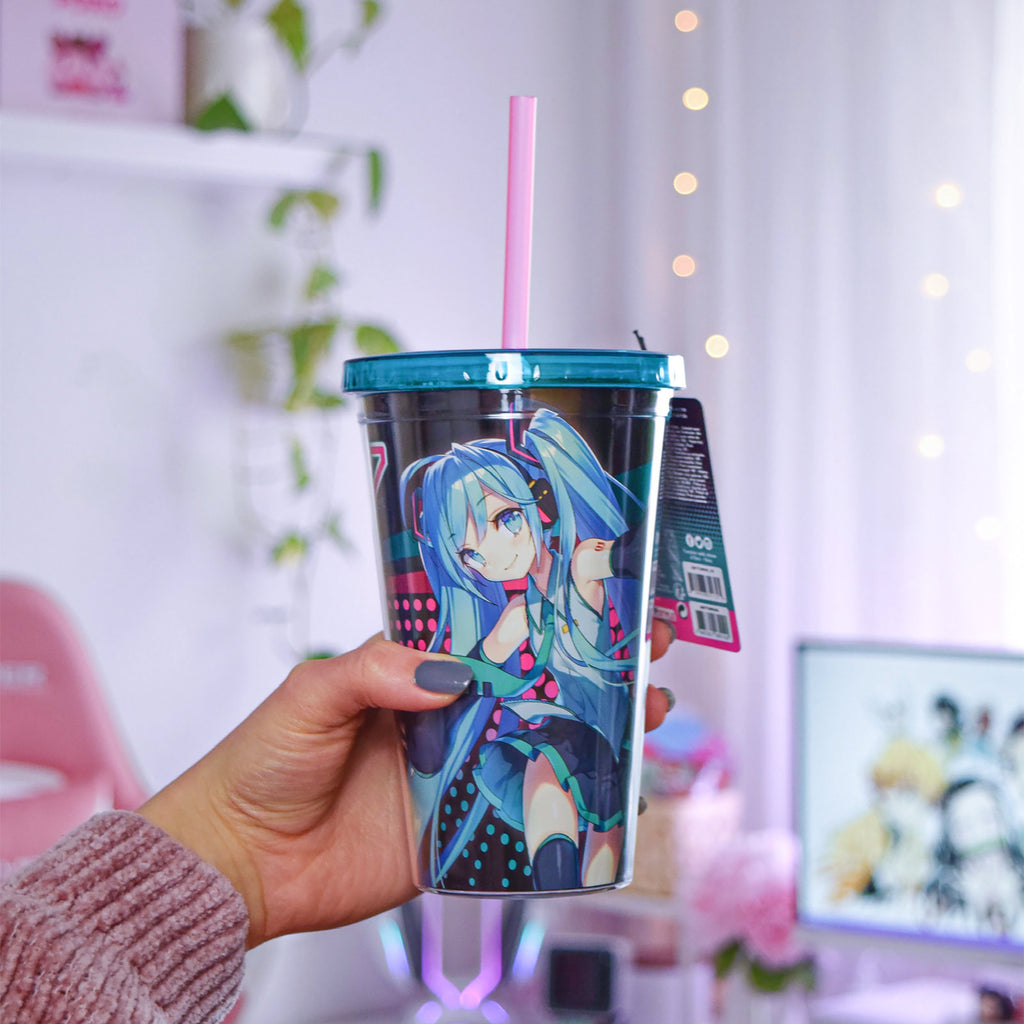 Product image Hatsune Miku - Drinking Cup with Straw