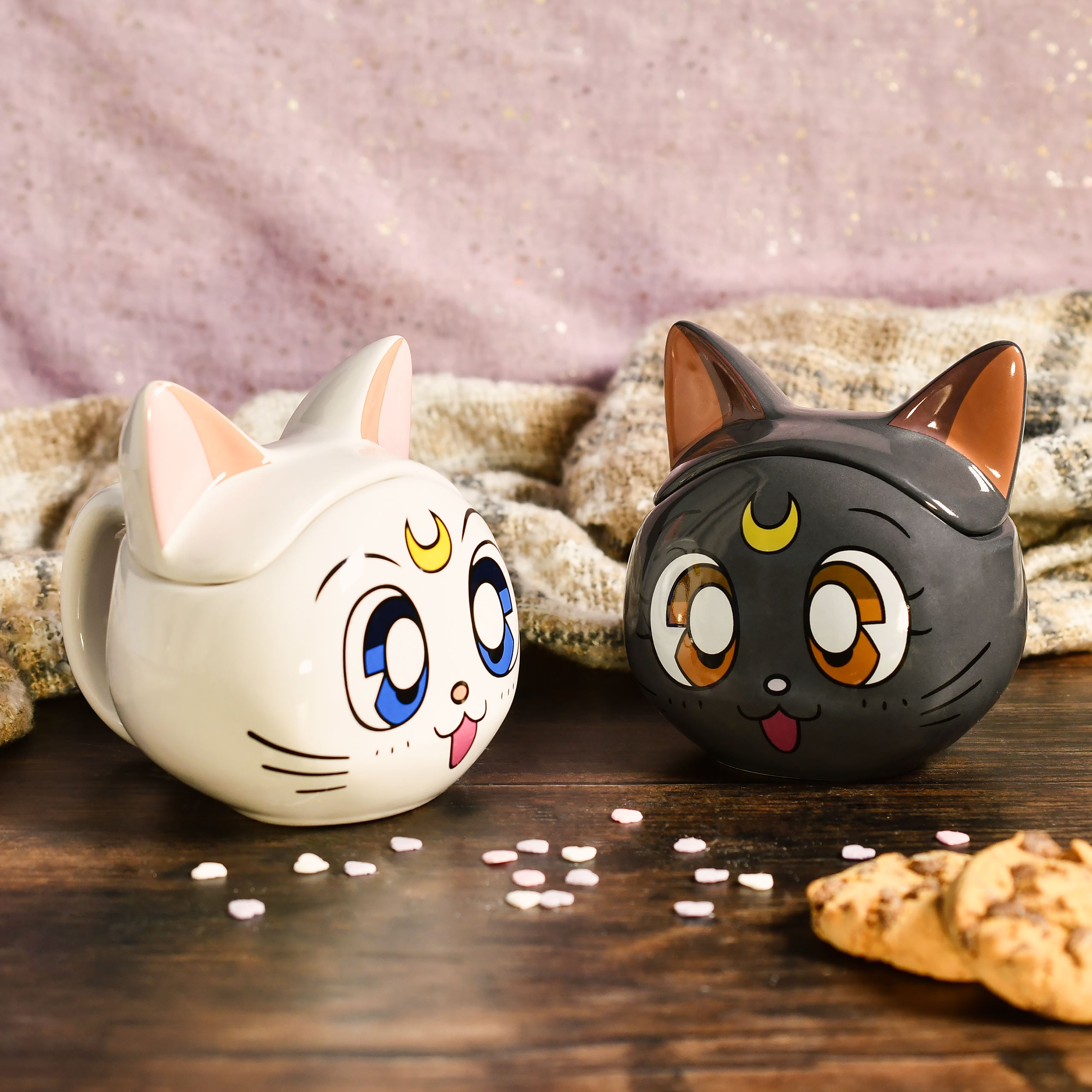 Product image Sailor Moon - Luna and Artemis mug set